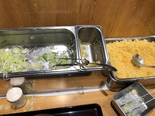 葱、面糊、生姜