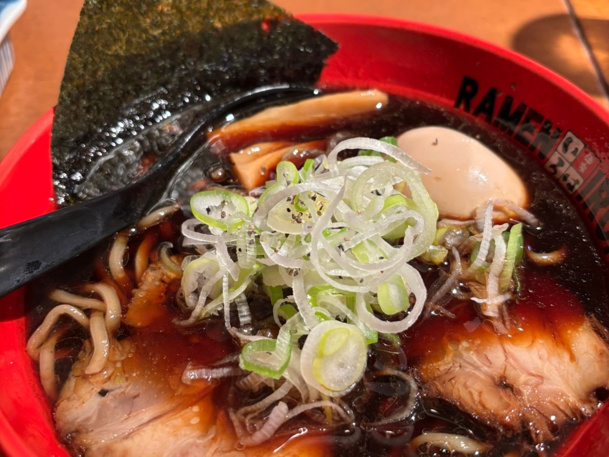 The secret to black ramen lies in its soy sauce. Black&nbsp;Ramen
