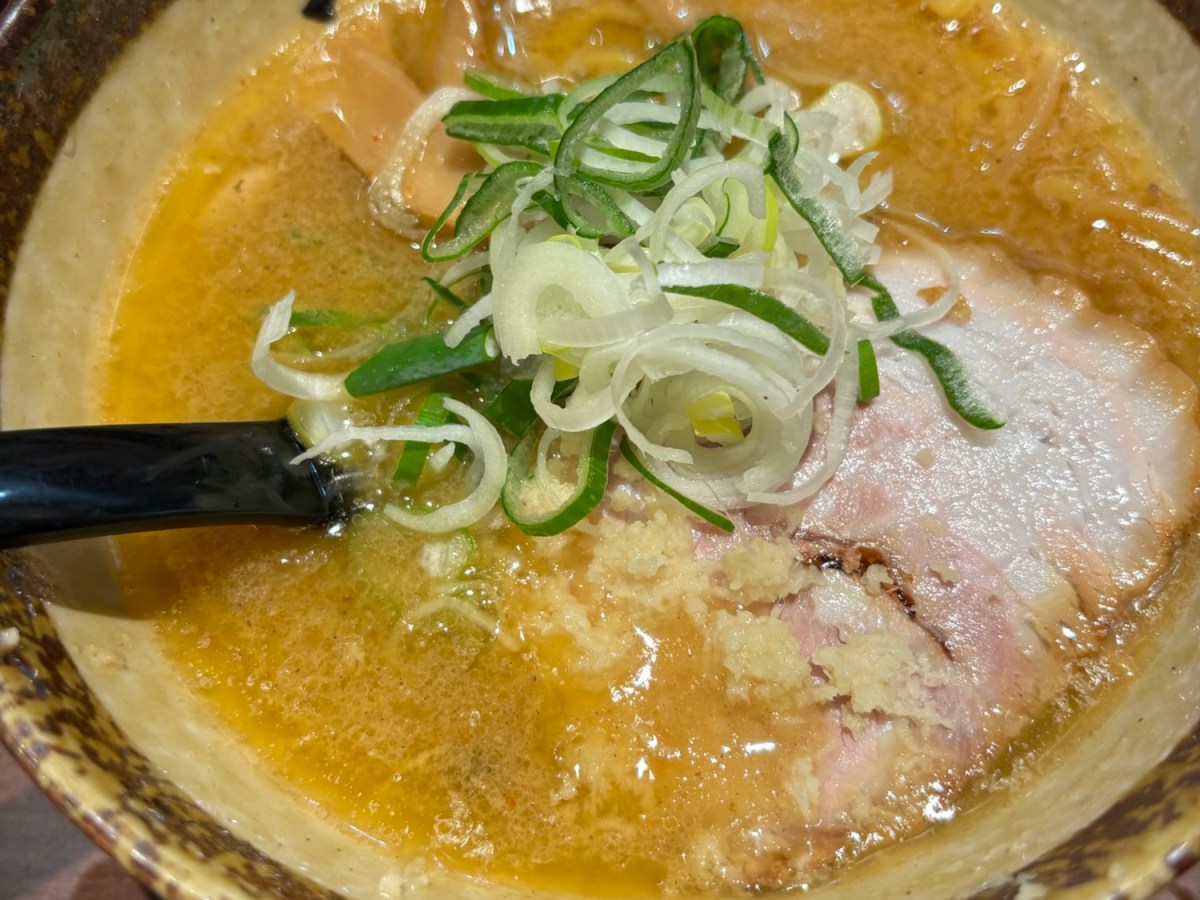 Surprisingly, Toyama Prefecture’s miso ramen was delicious. Menya Tsukushi in Toyama&nbsp;Prefecture.