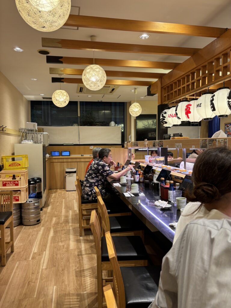 Conveyor Belt Sushi Katsu, Meguro Branch