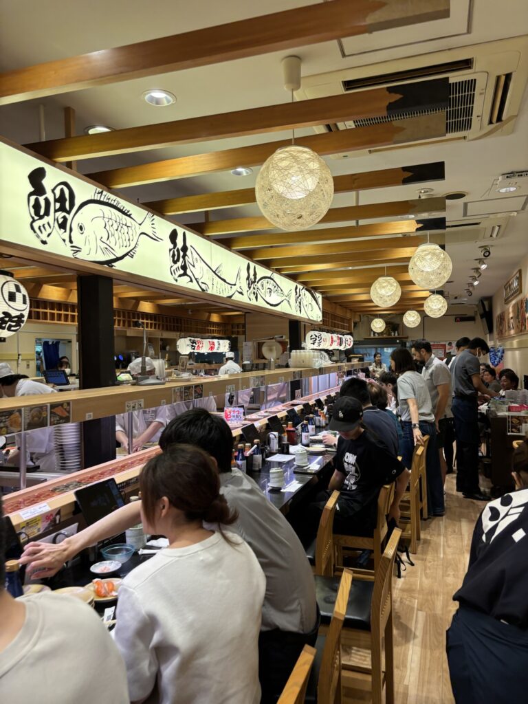 Conveyor Belt Sushi Katsu, Meguro Branch