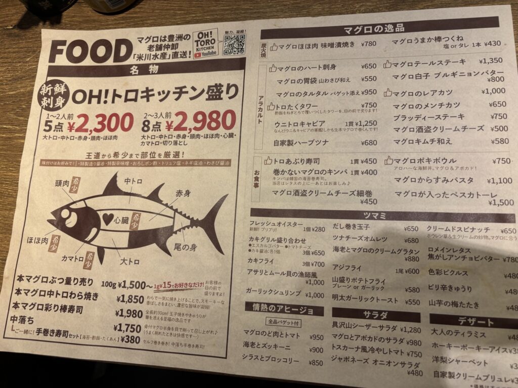 The Fishmonger's Tuna Restaurant: Autoro Kitchen, Shimbashi Branch